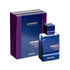 Haramain Amber Oud Dubai Night perfume bottle and packaging on a white background