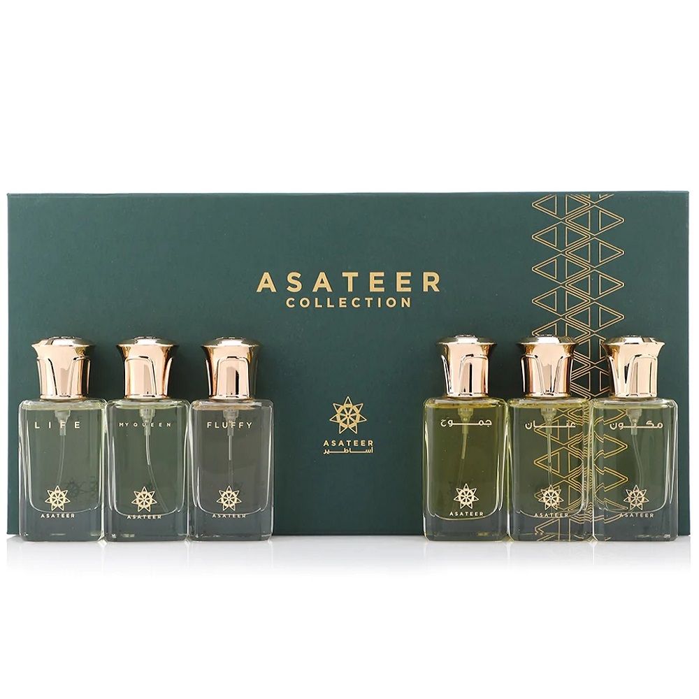 Asateer Collection Perf 1 EDP 6 * 25 ml by Asateer @ ArabiaScents