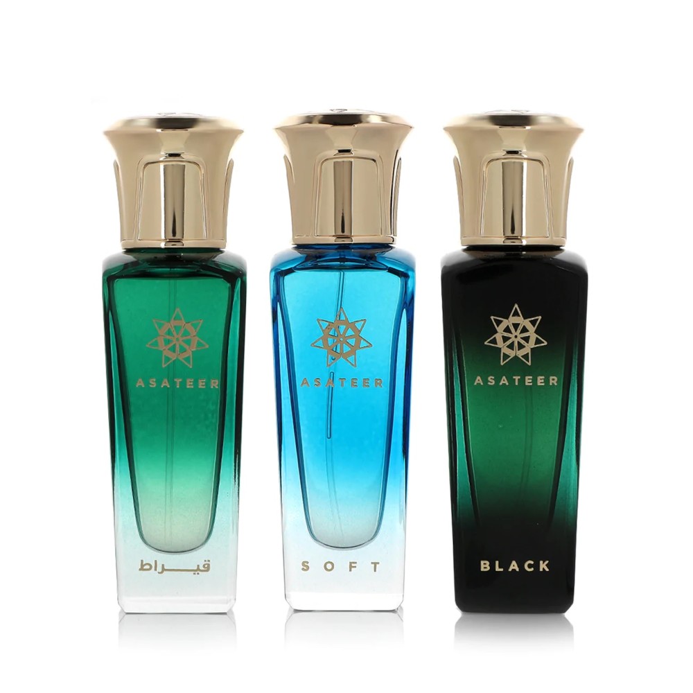 Best Collection Perfume Set No.1 EDP 3 * 30 ml by Asateer @ ArabiaScents
