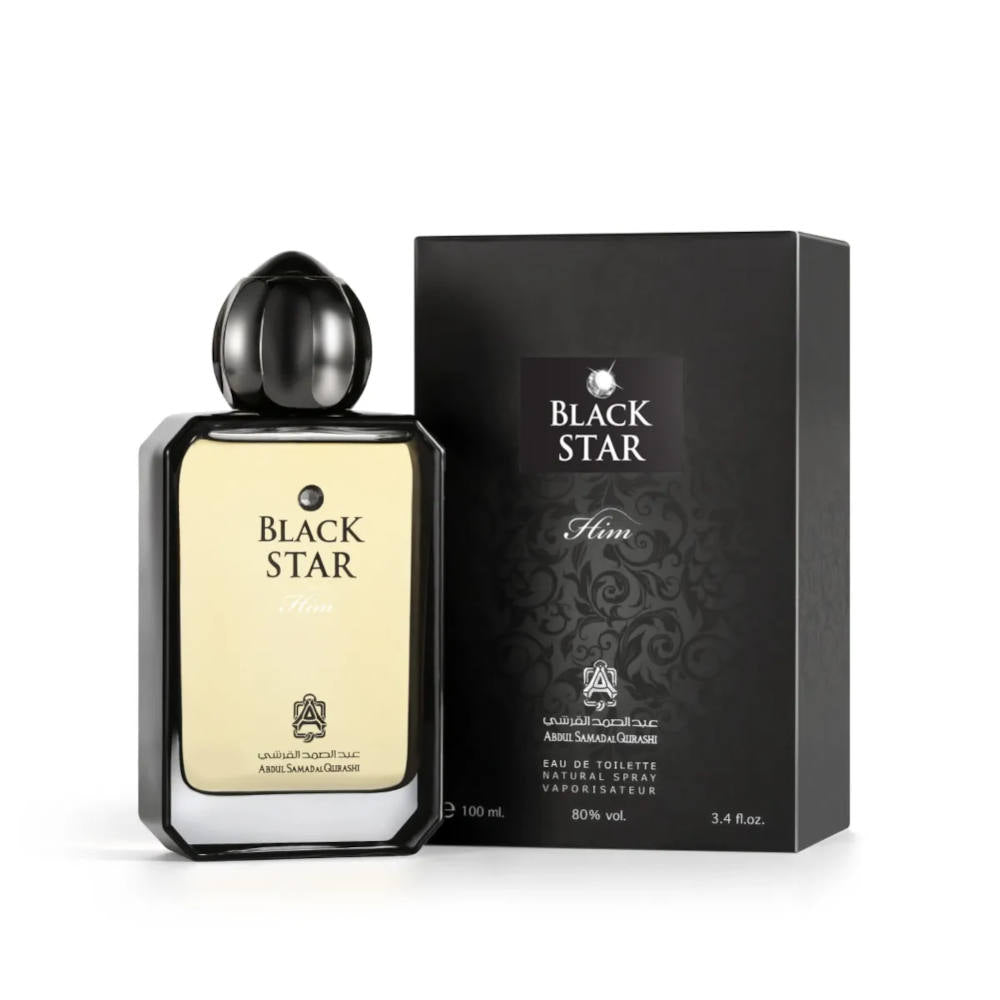 Black Star For Him EDT by Abdul Samad Al Qurashi @ ArabiaScents