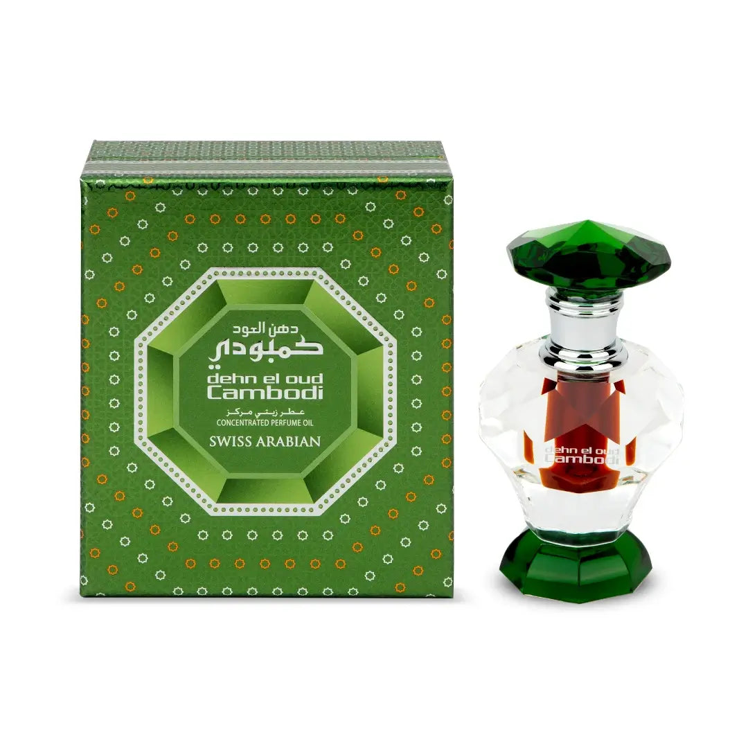 Dehn El Oud Cambodi CPO 3 ml by Swiss Arabian @ ArabiaScents