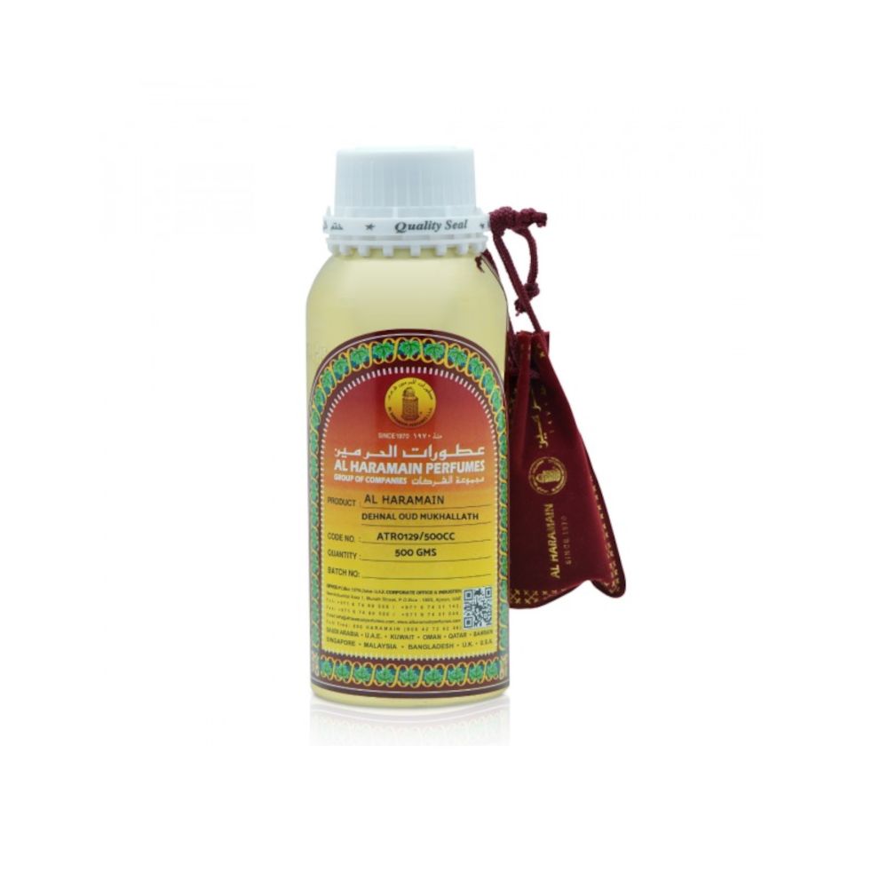 Dehnal Oud Mukhallath 500 gr by Al Haramian @ ArabiaScents