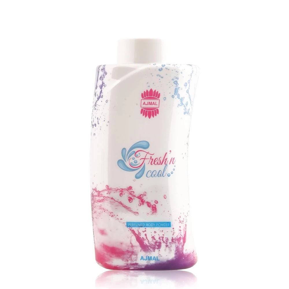 Fresh N Cool Perfumed Body Powder by Ajaml @ ArabiaScents