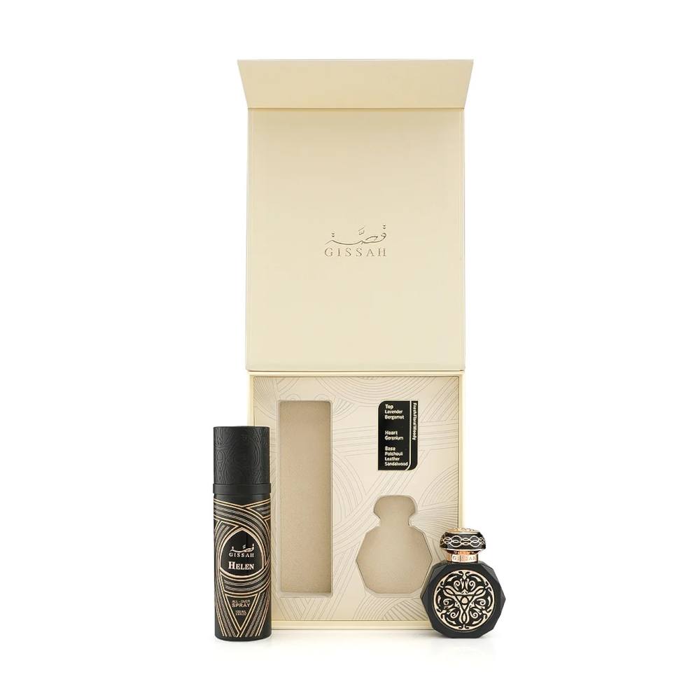 Helen Set - EDP 30 ml & All Over Spray 100 ml by Gissah @ ArabiaScents