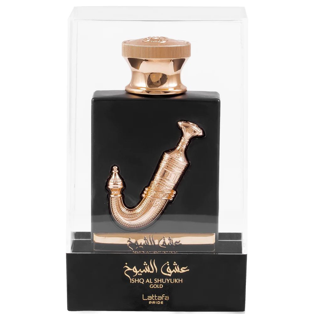 Ishq Al Shuyukh Gold EDP by Lattafa Pride @ ArabiaScents