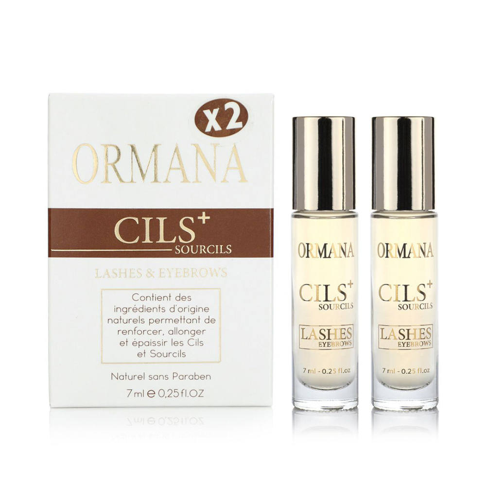 Lashes & Eyebrow Cils+ Oil - 7ml * 2 pcs by Ormana @ ArabiaScents