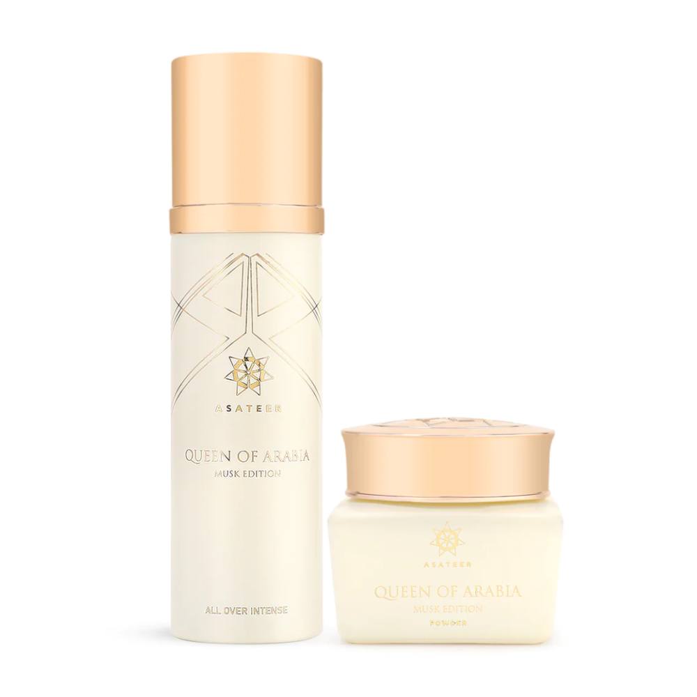 Queen Of Arabia Musk Edition Set by Asateer Perfumes @ ArabiaScents