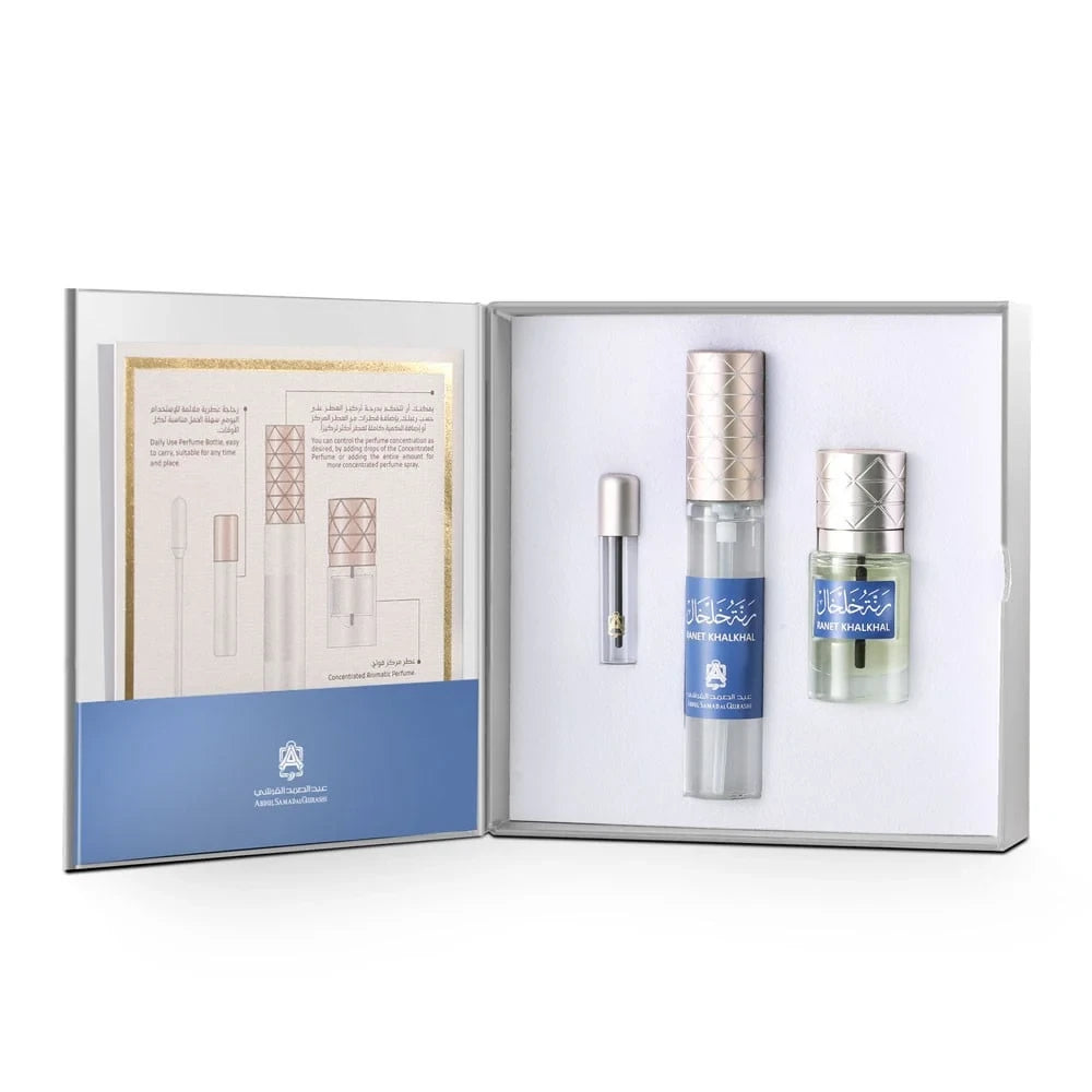 Ranet Khalkhal 6 ml Oil + 30 ml EDP by Abdul Samad Al Qurashi @ ArabiaScents