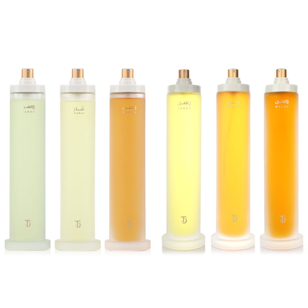Roshoosh & Freshener Collection - 6 pcs by Dar Al Teeb @ Arabia Scents