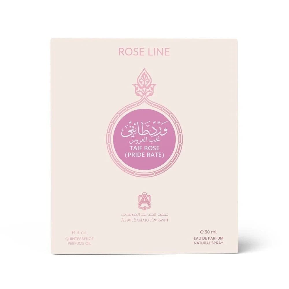 Taif Rose Pride Rate 3 ml Oil + 50 ml EDP by Abdul Samad Al Qurashi @ ArabiaScents