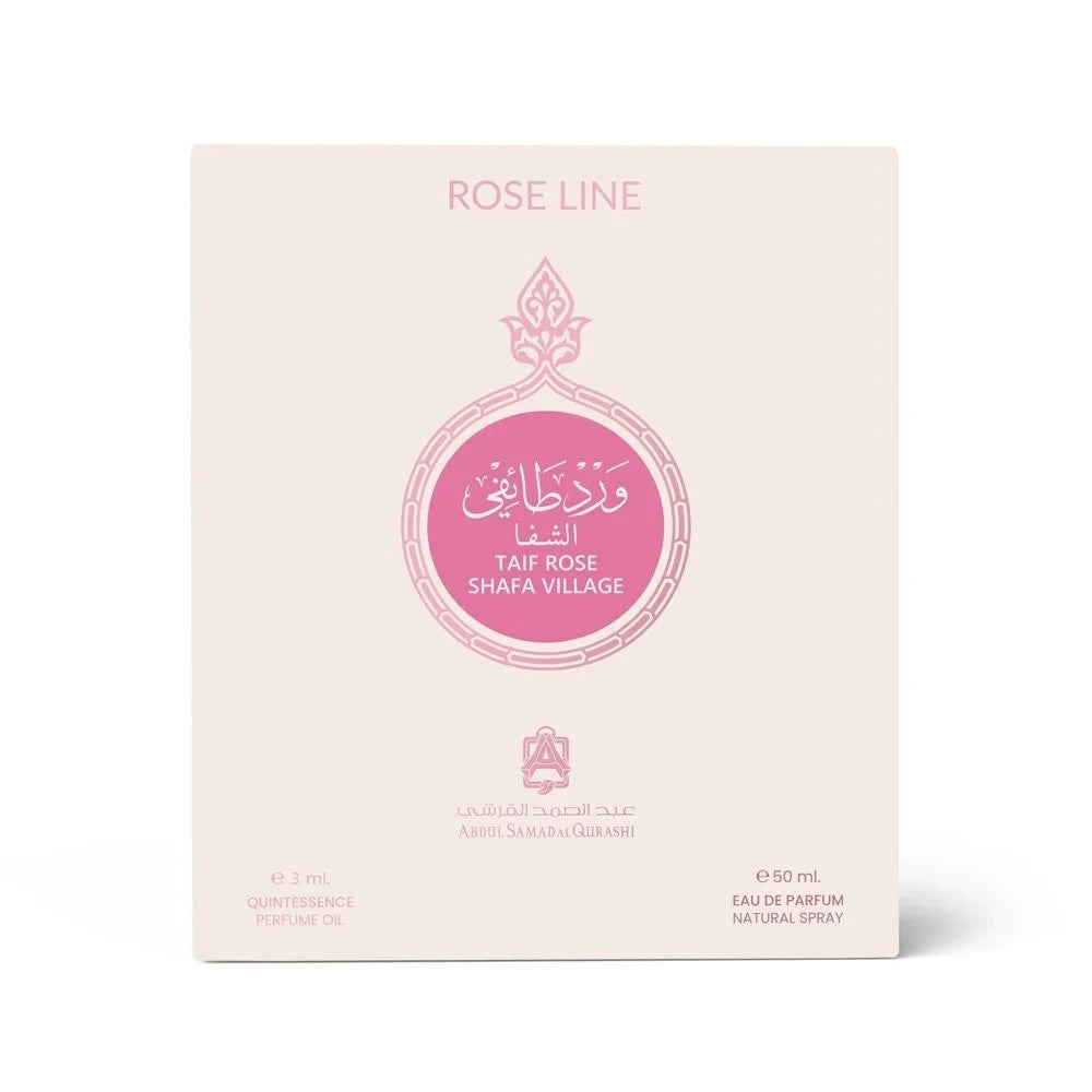 Taif Rose Shafa Village 3 ml Oil + 50 ml EDP by Abdul Samad Al Qurashi @ ArabiaScents