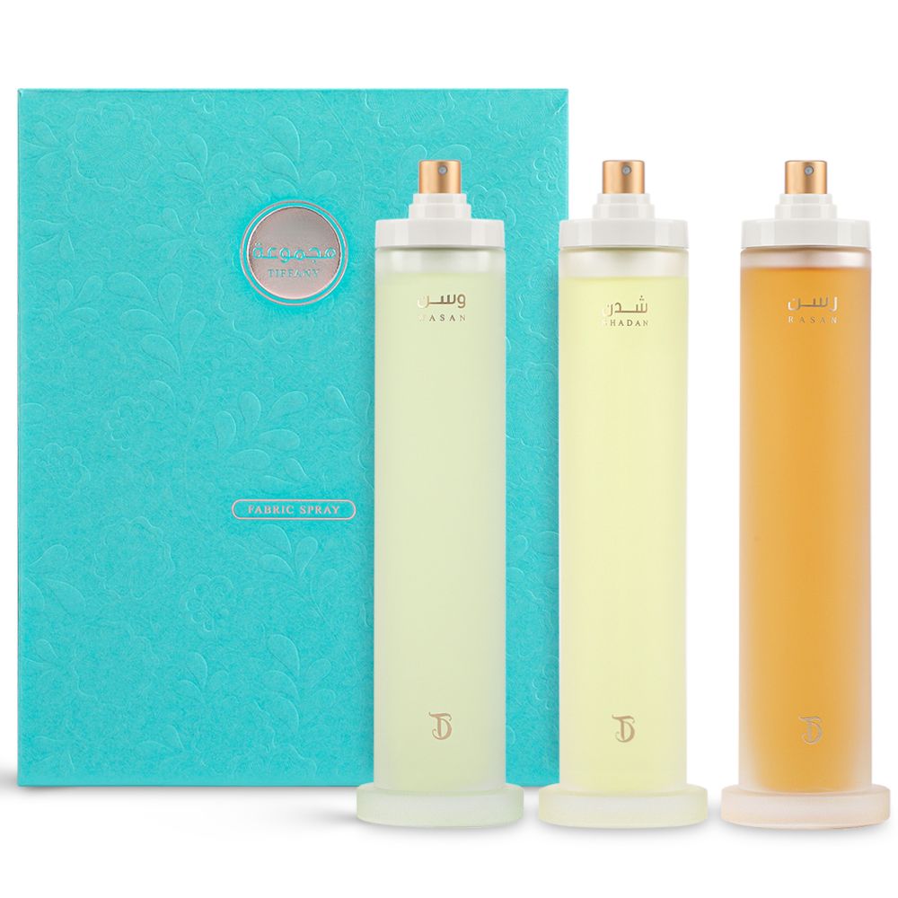 Tiffany Roshoosh Set - 3 pcs * 160 ml by Dar Al Teeb @ Arabia Scents
