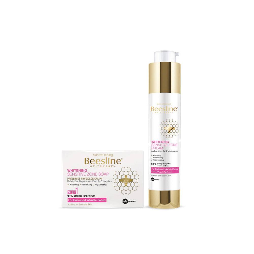Whitening Sensitive Zone Cream 50ml & Soap 110gr by Beesline @ ArabiaScents