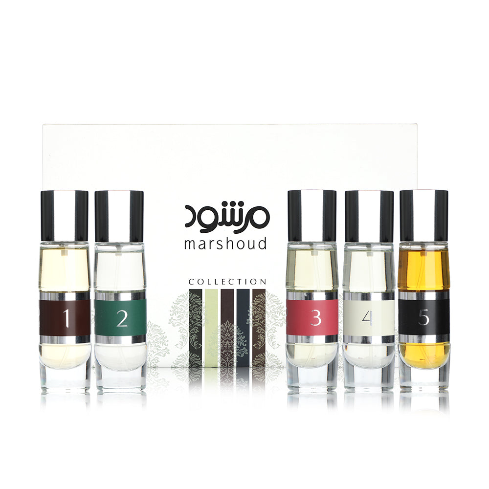 Marshoud Collection No. 1.2.3.4&5 EDP 5 pcs * 30 ml by Atyab Al Marshoud @ ArabiaScents
