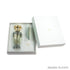 'Abaq' perfume bottle & packaging on a white background with 'Al Majed Oud' branding featured by 'Arabiascents' 