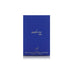 Blue box of 'Adore Blue' perfume on a white background by Arabian Oud