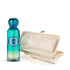 'Akoya' perfume bottle & packaging on a white background with 'Gissah' branding