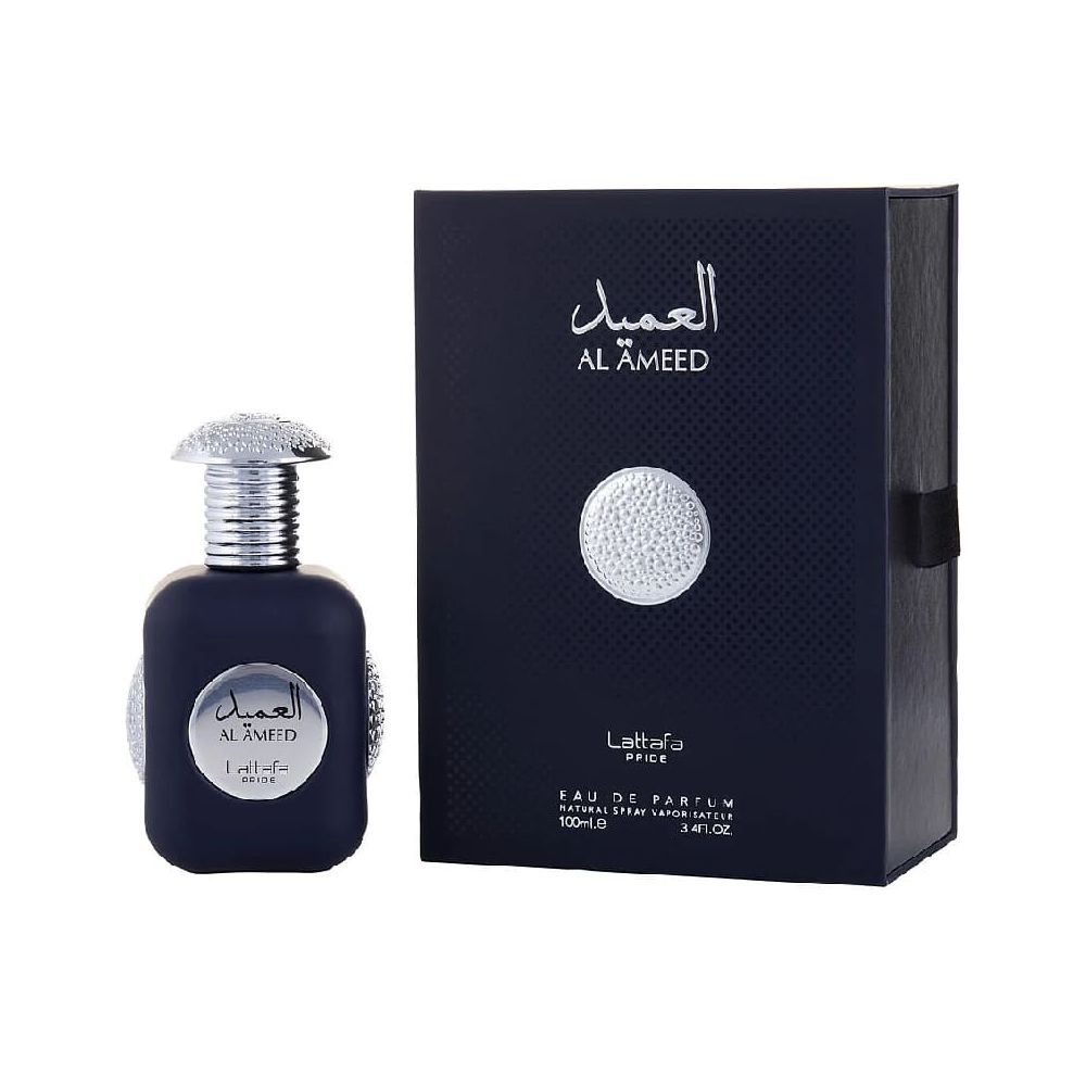 Al Ameed Silver 100 ml by Lattafa Pride @ ArabiaScents