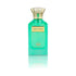 Green perfume bottle labeled 'Aquamarine' on a white background with Osmanli Oud branding