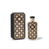 'Farid' Decorative perfume bottle and packaging with geometric patterns on a white background branded Rasasi