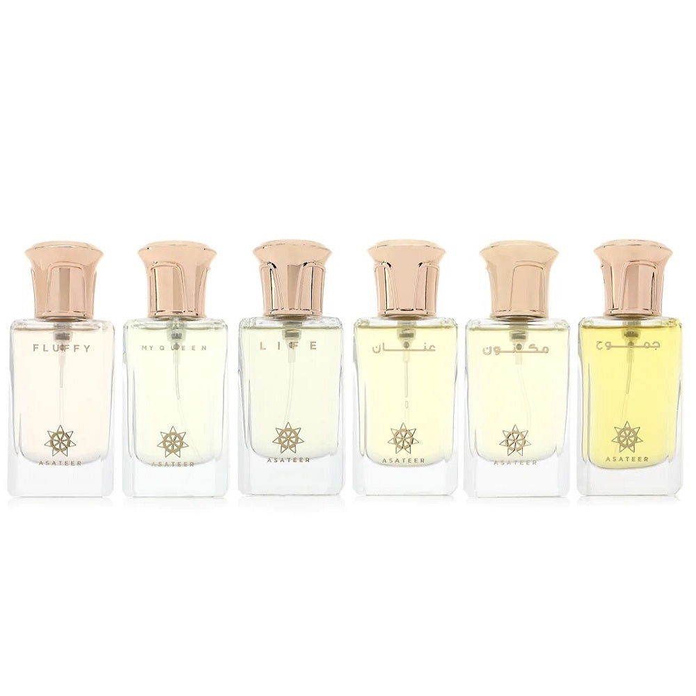 Asateer Collection Perf 1 EDP 6 * 25 ml by Asateer @ ArabiaScents