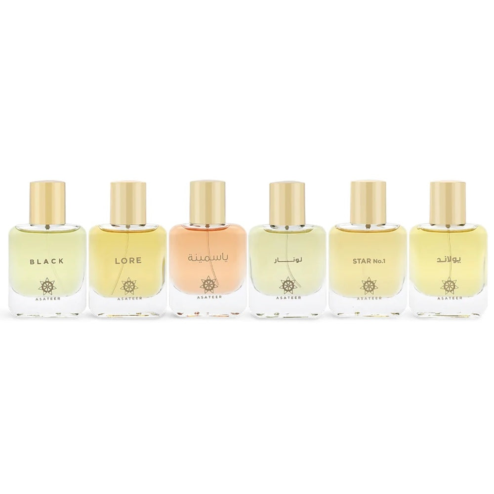 Asateer Collection Perf 3 EDP 6 * 30 ml @ ArabiaScents