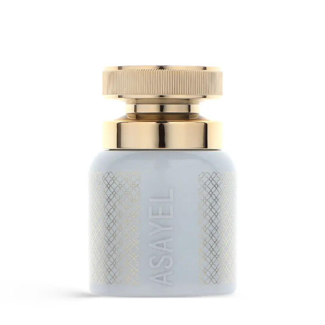 'Asayel' Maamoul bottle on a white background with 'Atyab Al Sheikh' branding