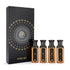 Ateej perfume set with a black box featuring gold designs on a white background