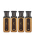 Four bottles of 'Ateej Set' on a white background with Ateej branding