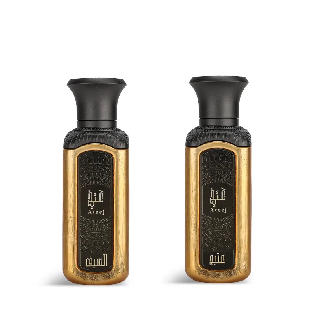 'Ateej Signature Box' Light Fragrances with Ateej branding on a white background