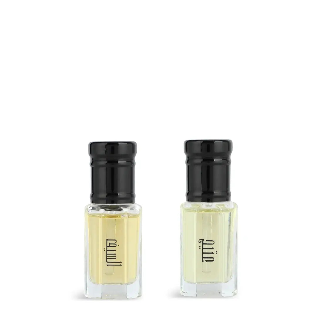 'Ateej Signature Box' Oils with Ateej branding on a white background