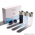 'Aura Summer Collection' set on a white background with 'Assaf' branding featured by 'Arabiascents'
