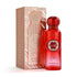 'Bahraini Imperial' Red perfume bottle and packaging with 'Gissah' branding on a white background