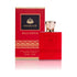 'Bala Hatun' Red perfume bottle and packaging with gold accents on a white background with Osmanli Oud Branding
