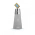 'Birwaz Fidhi' Gray and silver perfume bottle with 'Nabeel' branding on a white background