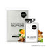 Perfume bottle and packaging of 'Black Cavalier Surge' by Le Bonheur Parfums on a white background featured on ArabiaScents