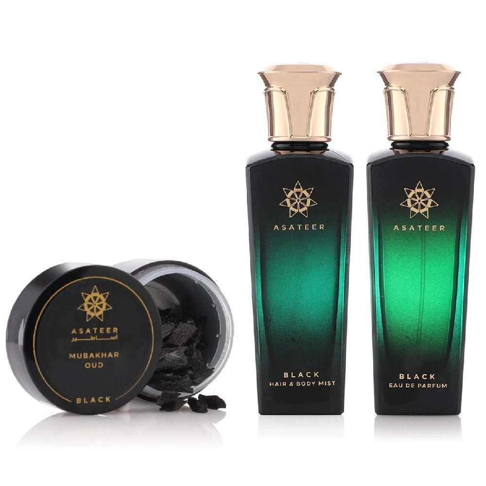 Black Perfume Collection * 3 pcs by Asateer @ ArabiaScents