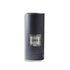 Dark gray cylindrical perfume container with 'CARBON' label on a white background branded Junaid