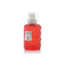 'Cherry Bubbles' Red bubble-themed perfume bottle with silver cap on a white background branded Arabian Oud