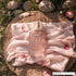 'Musk Gloss' perfume bottle on a white background with 'Laverne' branding featured by 'Arabiascents