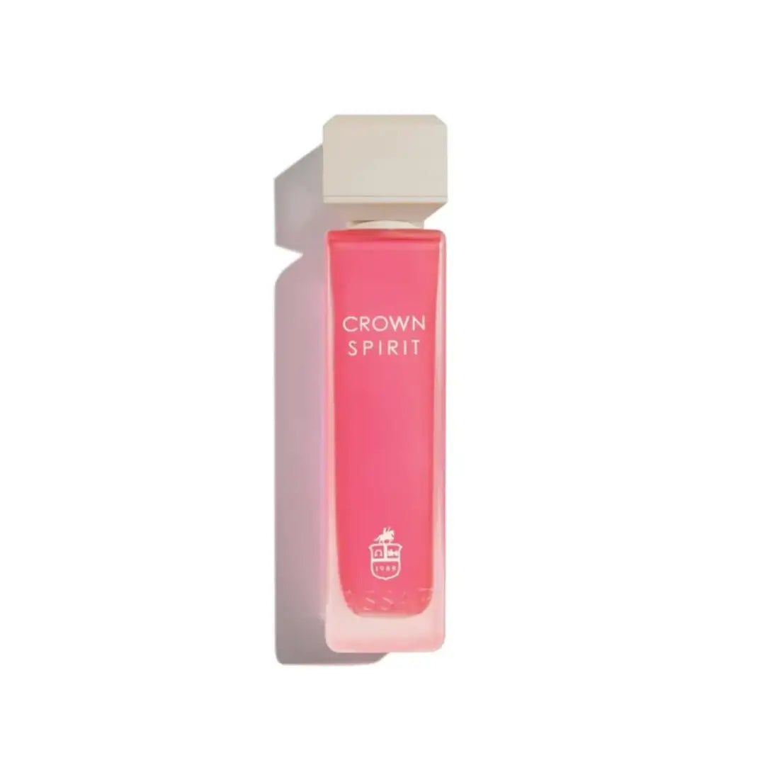 'Crown Spirit' perfume bottle on a white background with 'Assaf' branding