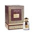 "Dehnal Oudh Haque' bottle and packaging with intricate design on a white background branded Al Haramain
