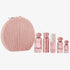Pink Diva Gift set with a round case on a white background branded by Dkhoon Al Emaratia