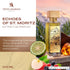 'Echoes Of ST Moritz' perfume bottle & notes with 'Swiss Arabian' branding featured by 'Arabiascents'