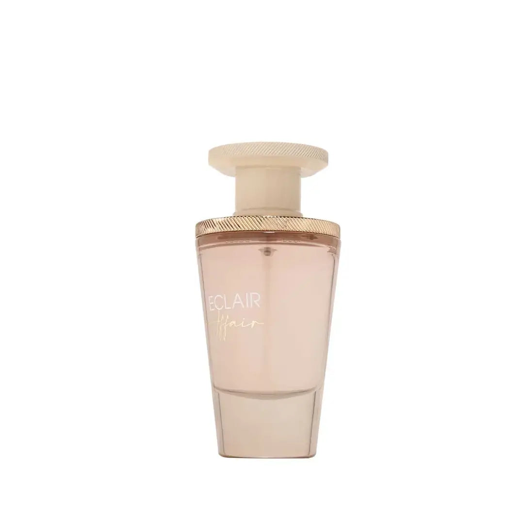 Eclair Affair pink perfume bottle on a white background branded French Avenue