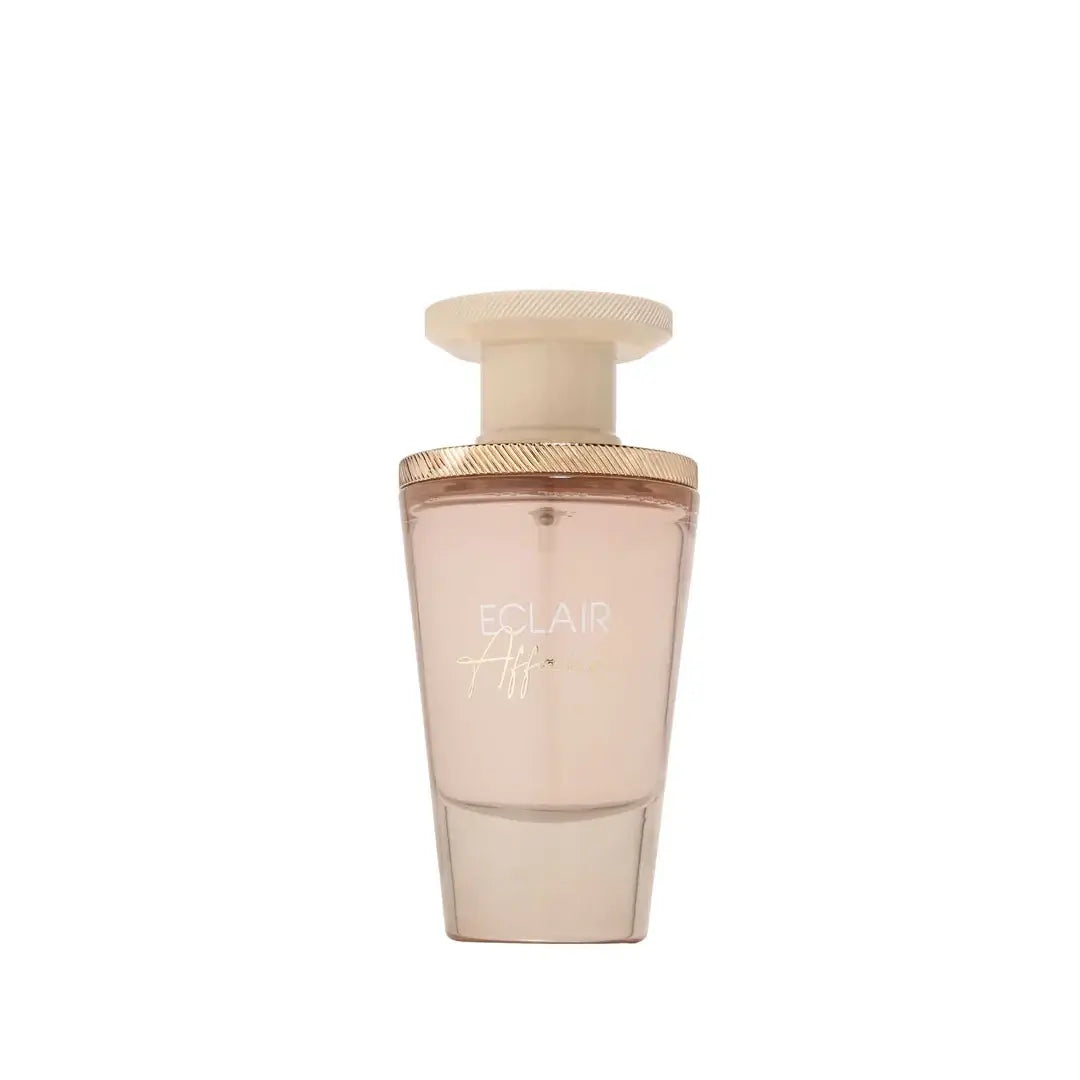 Eclair Affair pink perfume bottle on a white background branded French Avenue