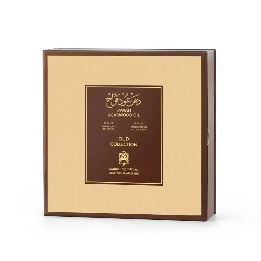 Fawah Agarwood 12 ml Oil + 30 ml EDP – ArabiaScents