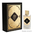 'Fawah' perfume bottle & packaging  on a white background with 'Nusuk' branding featured by 'Arabiascents'