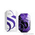 Sedra FFeeling Good EDP, featuring a purple faceted glass bottle next to its white and purple packaging box on a white background featured by ArabiaScents