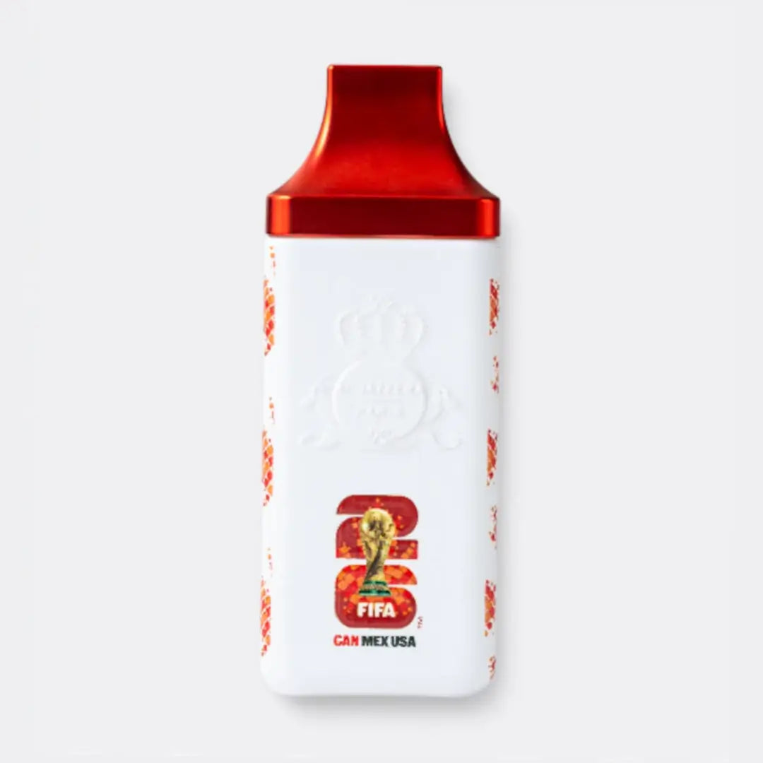 'Fifa Canada' perfume with FIFA World Cup 2026 logo on a white background with Al Jazeera Perfumes branding